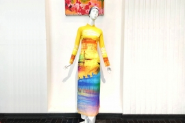 Vietnamese long dress- Scenery 2